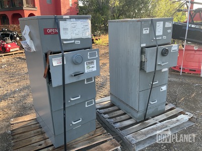 (2) Assorted Filing Cabinet Safes
