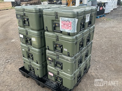 (8) Pelican Hardigg Storage Cases