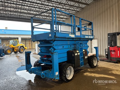 2018 Genie GS-5390 4x4 Diesel Scissor Lift