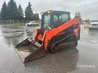 2019 Kubota SVL75-2 High Flow Mini pala cingolata