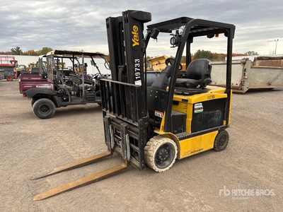 2015 Yale ERC060VGN48TE088 4450 lb Chariot Élévateur Électrique