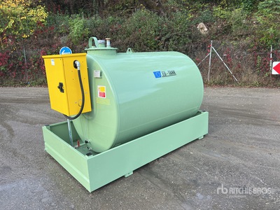 2026 Emiliana Serbatoi TF3/50 3000 L Steel Storage and Dispensing Tank with containment dike Fuel Tank (Unused)