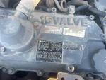 Engine with Emission Label