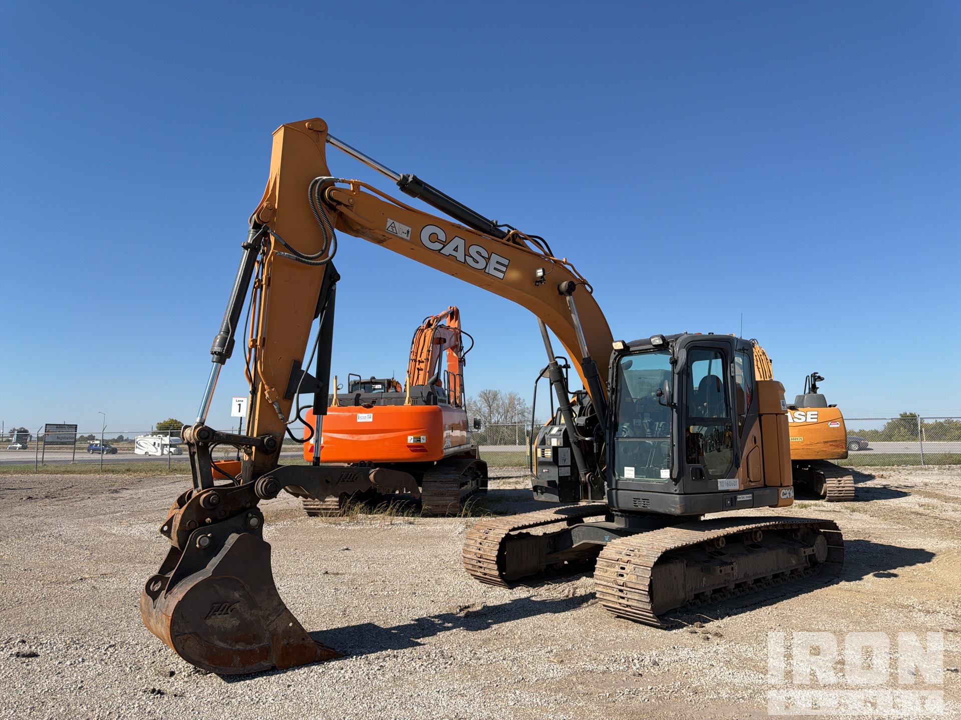 2019 Case CX145DSR Tracked Excavator