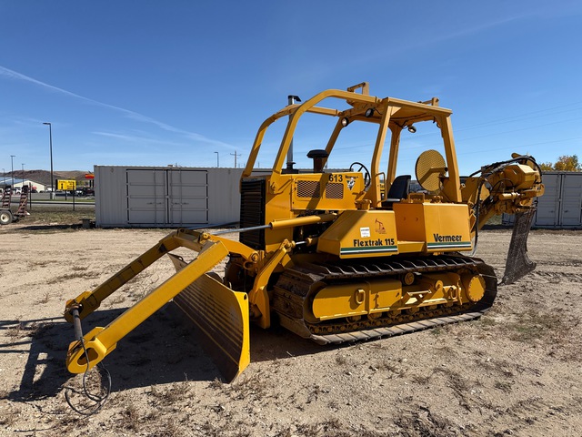 1998 Vermeer Flex Track 115 Crawler Cable Plow w/ Vermeer Reel Carrier