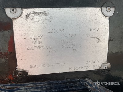2010 Etnyre Remolque caja abierta