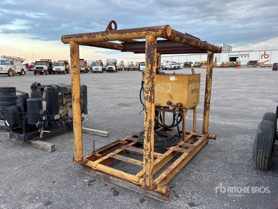 Skid Mounted Servocommande hydraulique
