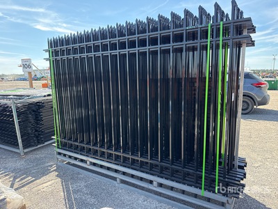 10 ft x 7 ft Powder Coated Quantity of (20) 2026 SKLP SK-N20 Vallas (Unused)