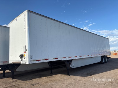2014 Utility VS2DX 53 ft x 102 in T/A Van Trailer