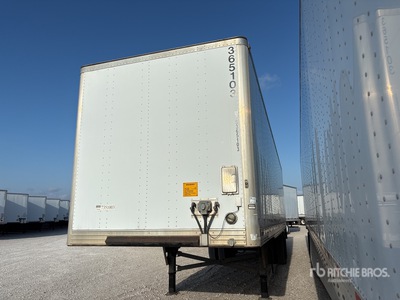 2013 Utility VS2DX 36 ft x 102 in T/A Van Trailer