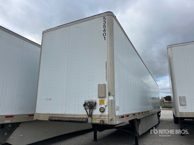 2013 Utility VS2DX 53 ft x 102 in T/A Van Trailer