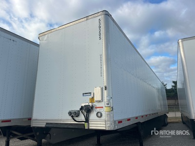 2015 Utility VS2DX 53 ft x 102 in T/A Van Trailer