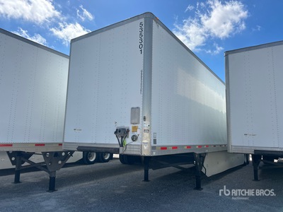 2013 Utility VS2DX 53 ft x 102 in T/A Van Trailer