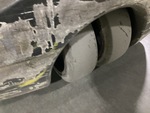 Chassis with Left Rear Tire