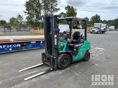 2021 Mitsubishi FG25N FL 4500 lb Cushion Tire Forklift