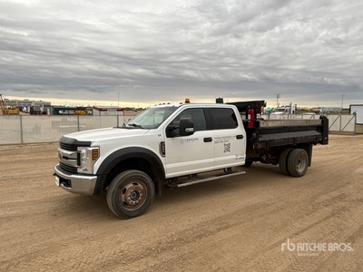 2018 Ford F-550 XLT 4x4 Crew Cab Wywrotka