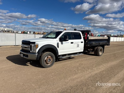 2018 Ford F-550 XLT 4x4 Crew Cab Kipper-Lkw