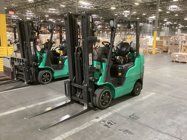 2018 Mitsubishi FGC25 4700 lb Cushion Tire Forklift