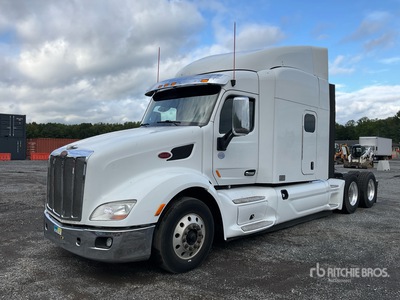 2016 Peterbilt 579 6x4 Cabeza Tractora Cabina Dormitorio