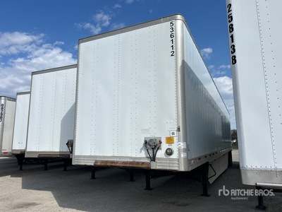 2013 Utility VS2DX 53 ft x 102 in T/A Remorque fourgon