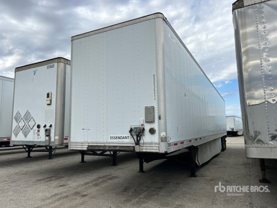 2013 Utility VS2DX 53 ft x 102 in T/A Remorque fourgon