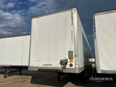 2013 Utility 53 ft x 102 in T/A Remorque fourgon