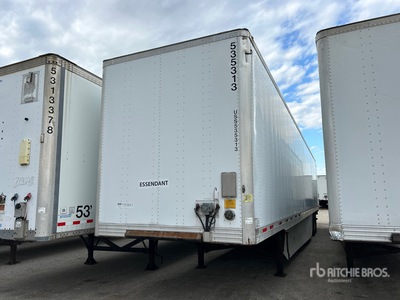 2013 Utility VS2DX 53 ft x 102 in T/A Remorque fourgon