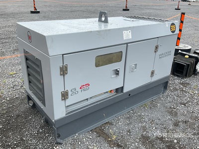 2012 Wacker Neuson G-25 19.5 kW Skid-Mounted Planta de Luz / 発電機セット (250-749 kw/310-950 kva)