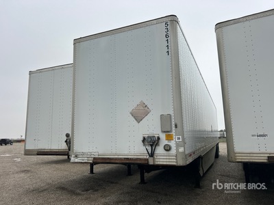 2013 Utility VS2DX 53 ft x 102 in T/A Remorque fourgon