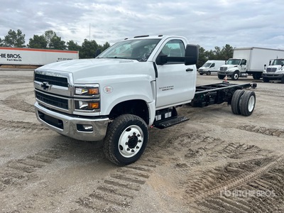 2024 Chevrolet Silverado 5500HD 4x4 الكابينة والهيكل