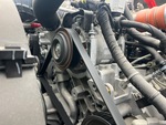Engine with A/C Compressor