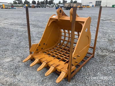 2026 GIYI BK 42 in Skeleton Cucharon de Rejilla para Excavadora / Excavator Bucket - Fits Cat 320 (Unused)