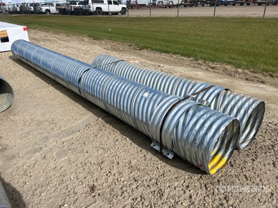 Quantity of (2) Culverts: 580-600mm Plus Coupler (Unused)