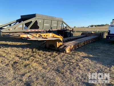 1995 Load King 55-ton Tri/A Removable Gooseneck Lowboy Trailer