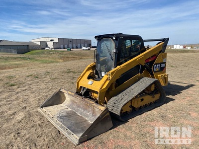 2017 Cat 289D Two-Speed High Flow XPS Chargeuse sur rails compacte