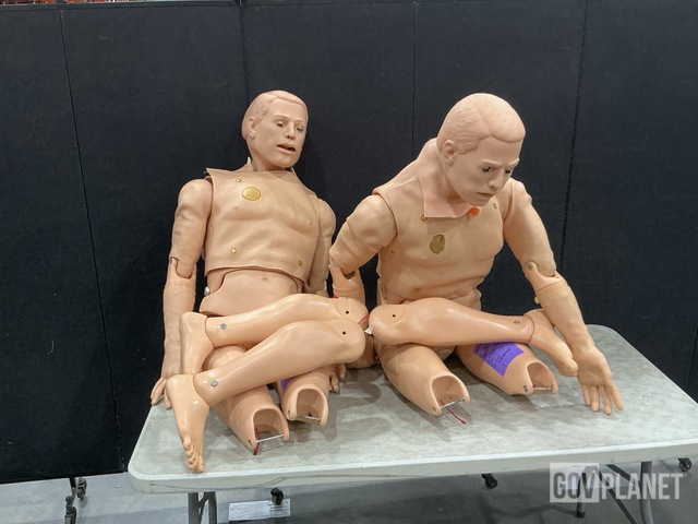 (2) Medical Training Manikins