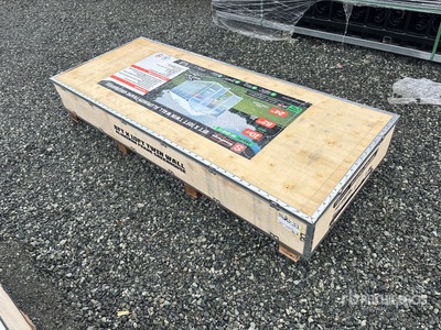 StanForge GH810 8 ft x 10 ft Aluminum Twin Wall Szklarnia (Unused)