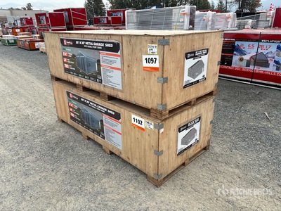 StanForge MS2630 Metal Garage Szopa (Unused)