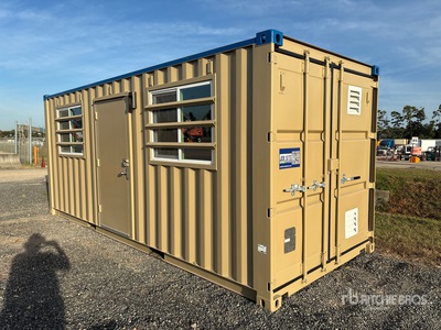 20 ft x 8 ft Container Mobile Office (Unused)