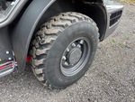 Chassis with Left Rear Tire
