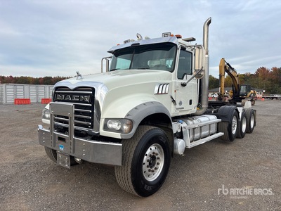 2015 Mack GU713 Granite 8x4 Cabina per trattore stradale 3 assi