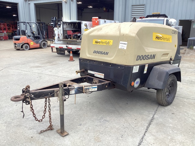 2020 Doosan C185WD0-T4F 185 cfm Mobile Air Compressor (Inoperable)