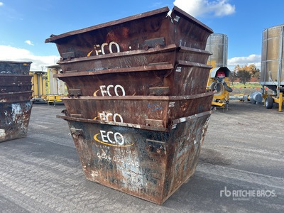 Quantity of (5) 3 m3 Skip Waste Bin