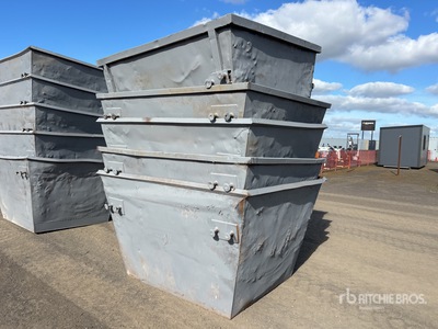 Quantity of (5) 3 m3 Skip Waste Bin