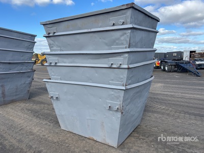 Quantity of (5) 3 m3 Skip Waste Bin