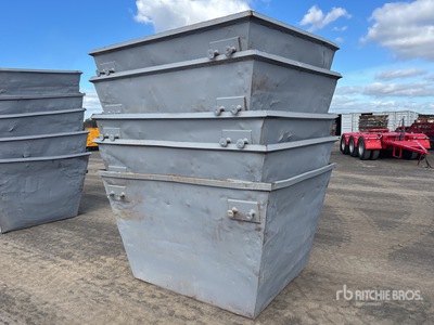 Quantity of (5) 3 m3 Skip Waste Bin