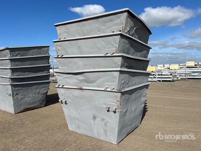 Quantity of (5) 3 m3 Skip Waste Bin