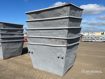 Quantity of (5) 3 m3 Skip Waste Bin