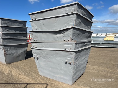 Quantity of (5) 3 m3 Skip Waste Bin