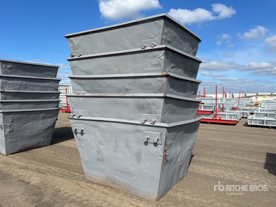 Quantity of (5) 3 m3 Skip Waste Bin
